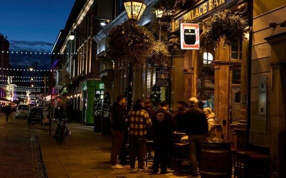 The Palace Bar, Dublin. The Palace Bar, Dublin.