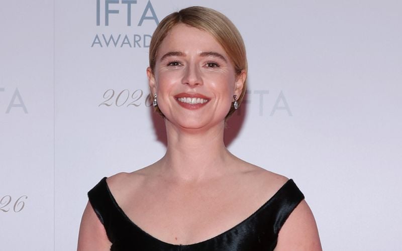 Jessie Buckley at the 2026 IFTAs. (Brian McEvoy)