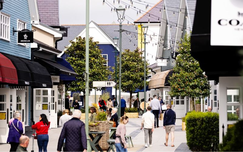 Kildare Village shopping experience.