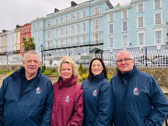 British Titanic Society Committee members have been visiting Cobh over the last year to plan the event.