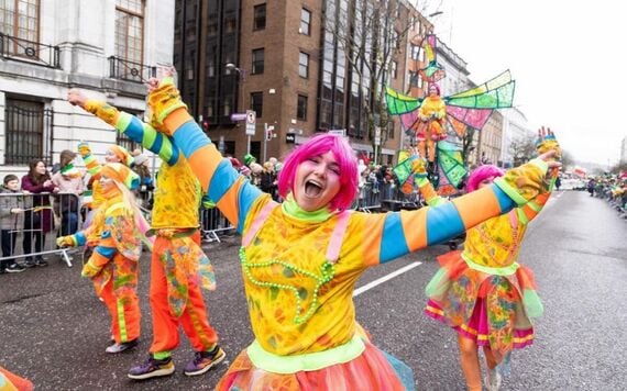 Fun at the 2023 Cork St. Patrick's Day Festival parade.