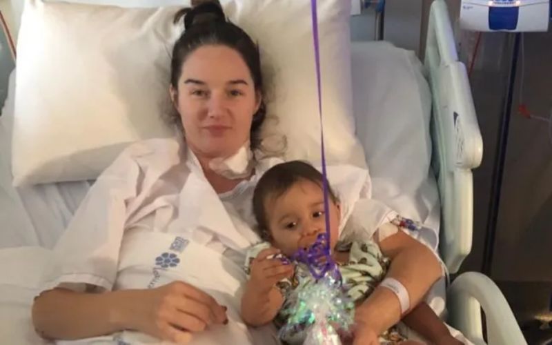 Eileen Gibbons and her daughter, Silvia.