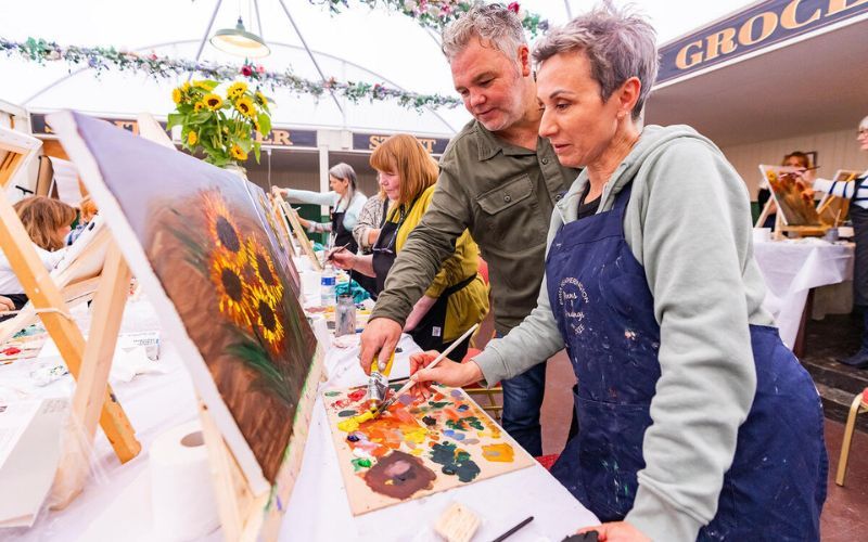 Poems and Painting Creative Writing and Art Retreat, Rosehill House, Tyrone.