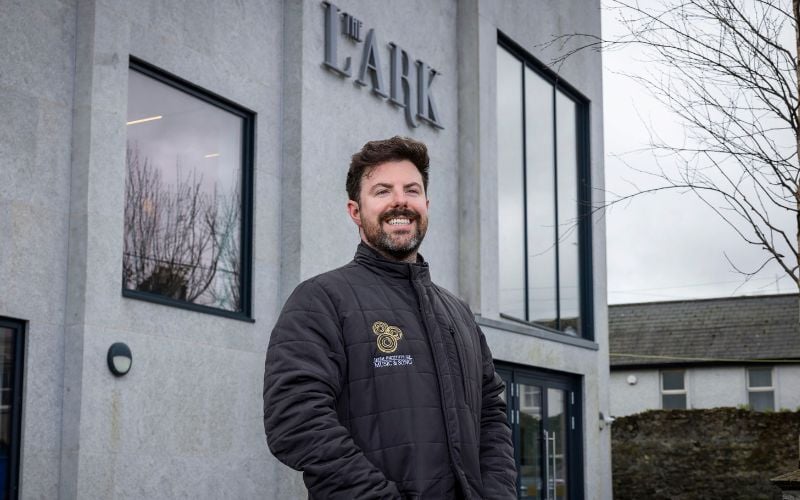 Michael T Dawson, CEO of the Irish Institute of Music Song educational campus. (Fintan Clarke)
