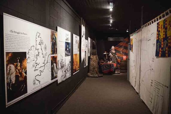 The Battle of Aughrim Visitor Centre, Co. Galway. Credit Galway County Council.