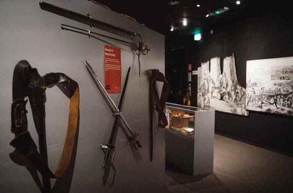 The Battle of Aughrim Visitor Centre, Co. Galway. Credit Galway County Council.