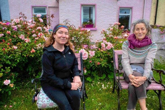 Sáile Carrie and Frances Gallagher - Roches Point.