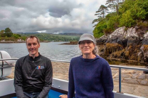 Carrie and Gerard McCarthy, oceanographer.