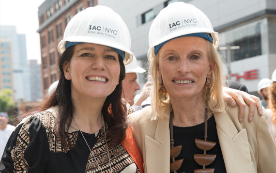 Irish Arts Center Vice Chair Pauline Turley and Geroganne Aldrich Heller