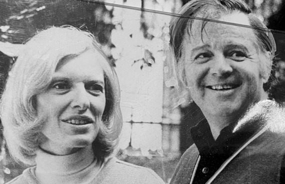 Georganne with ex husband and lifelong friend Paul Heller.