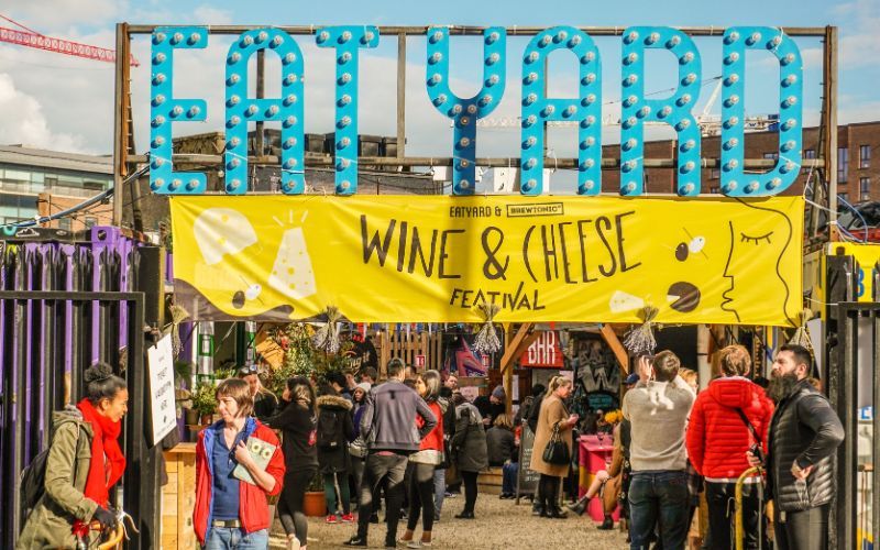 Eatyard Wine & Cheese Festival.