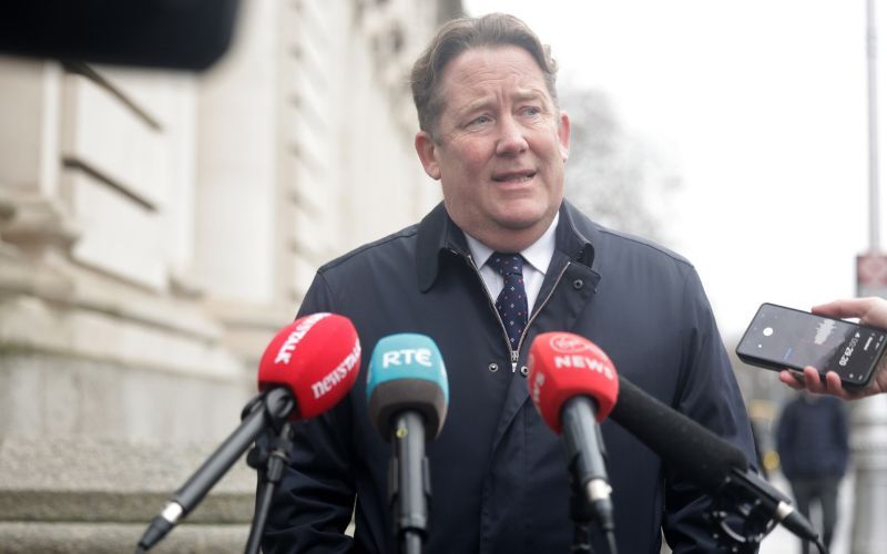 Fianna Fail Minister for Climate, Environment and Energy and Minister for Transport Darragh O'Brien.