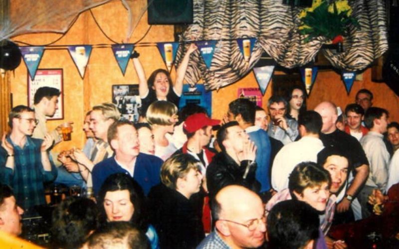 The George during the 1990s.