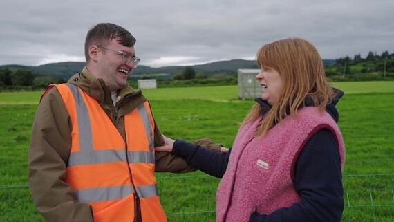 Hugh Carr and Bláthnaid Ní Chofaigh.
