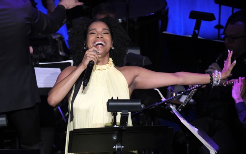 Lencia Kebede at Irish Rep's 2026 Gala. (James Higgins) Lencia Kebede at Irish Rep's 2026 Gala. (James Higgins)