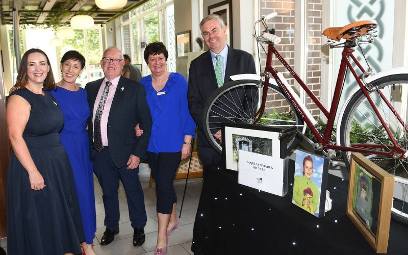Collette Mackin, Deirdre Fraser, Michael O’Hare, Norah O’Hare and Ambassador Martin Fraser.