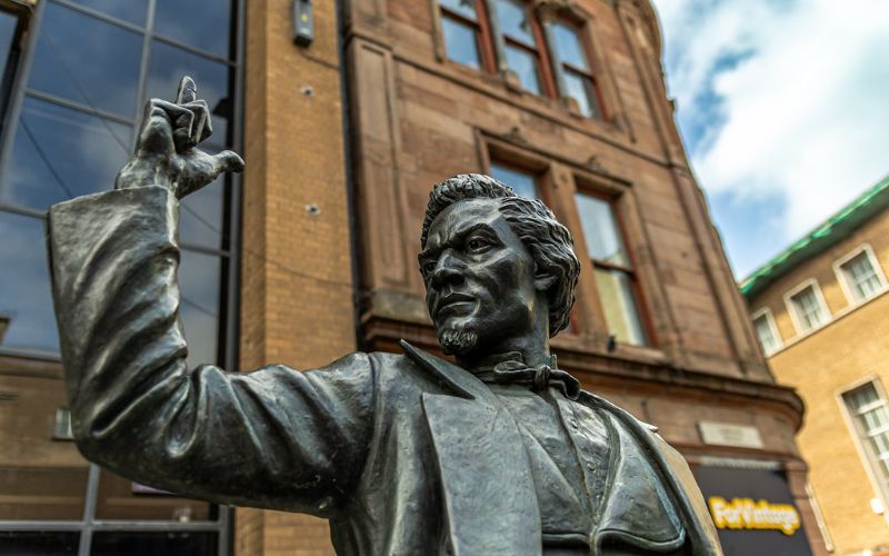 Frederick Douglass in Belfast. Frederick Douglass in Belfast.