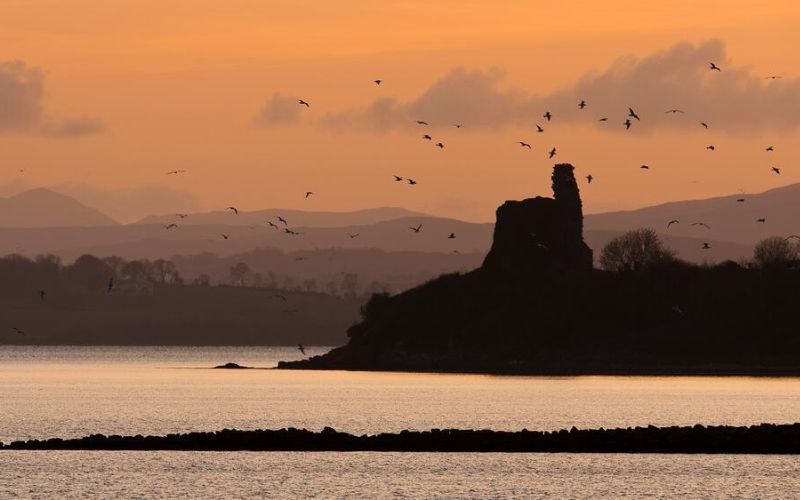 Inch Castle, County Donegal. Inch Castle, County Donegal.