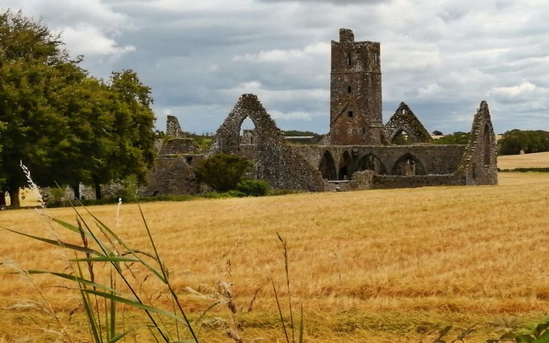 Kilcrea Fanciscan Monastery, in Ovens, County Cork. Kilcrea Fanciscan Monastery, in Ovens, County Cork.