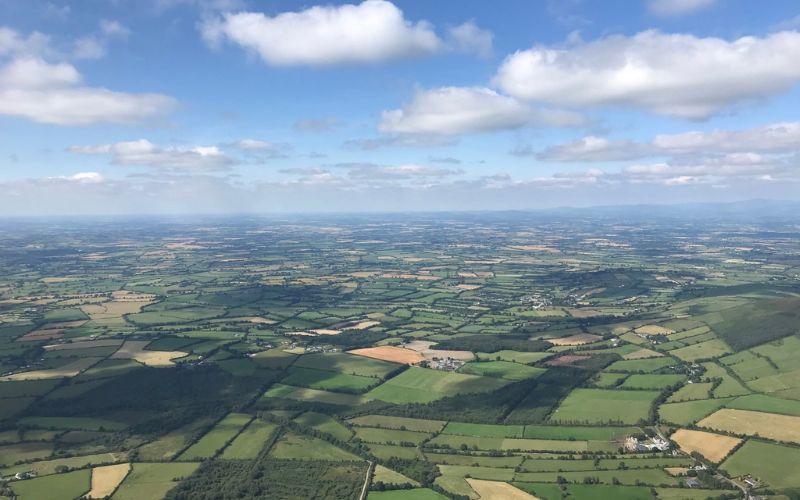 Shot taken by Irish Hang Gliding & Paragliding Association (via Facebook). Shot taken by Irish Hang Gliding & Paragliding Association (via Facebook).