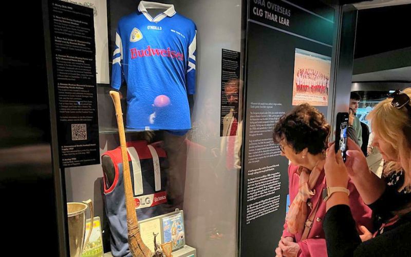 July 23, 2026: The Damian Meehan exhibit at the GAA Museum. (GAA)