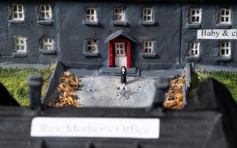 A model of the Mother and Baby Home at the "Tuam: Survivor Stories" exhibition. A model of the Mother and Baby Home at the "Tuam: Survivor Stories" exhibition.