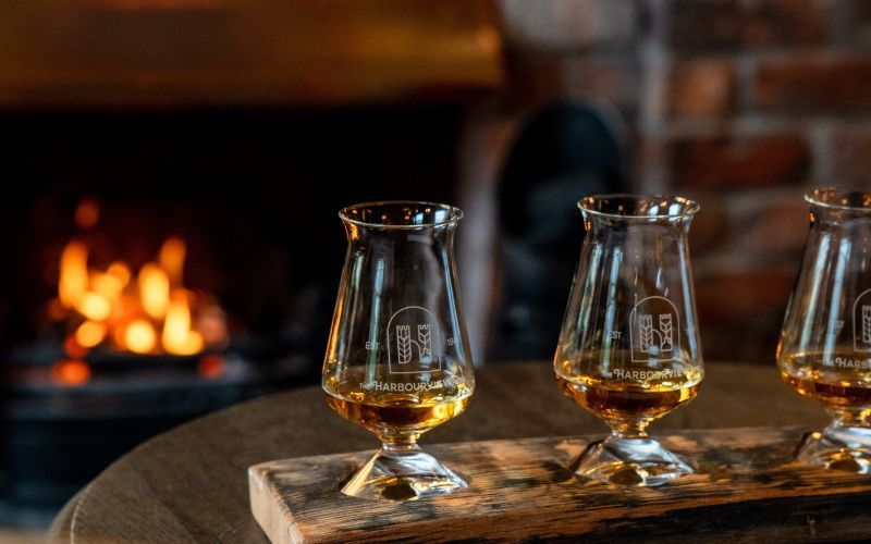 Whiskey Flight, Harbourview Hotel, Carnlough, Co Antrim.