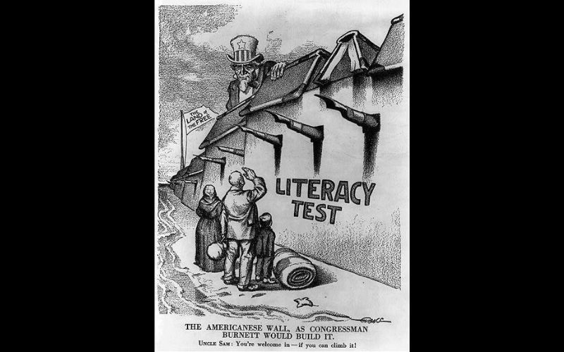 The Americanese wall - as Congressman Burnett would build it / Evans. "Watchful waiting" ; A case where it is one of "My policies" / J. Held. Library of Congress Prints and Photographs Division Washington, D.C. 20540 USA https://hdl.loc.gov/loc.pnp/pp.print The Americanese wall - as Congressman Burnett would build it / Evans. "Watchful waiting" ; A case where it is one of "My policies" / J. Held. Library of Congress Prints and Photographs Division Washington, D.C. 20540 USA https://hdl.loc.gov/loc.pnp/pp.print