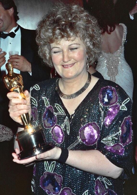 Brenda Fricker at the 62nd Academy Awards in March 1990. (Photo by Alan Light/CC by 2.0)