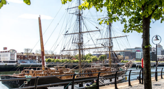 Jeanie Johnston Tall Ship. (Photo: Tourism Ireland)