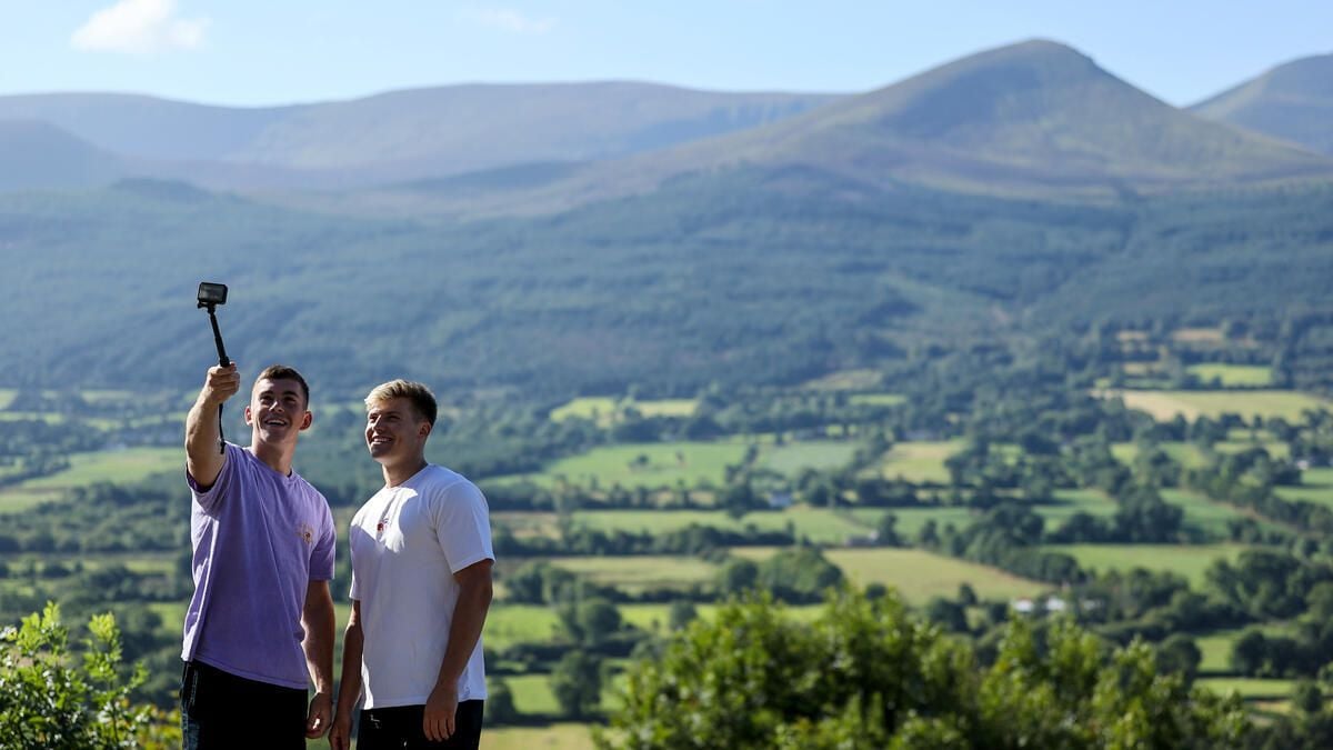 Glen of Aherlow, Ballinacourty Loop. Glen of Aherlow, Ballinacourty Loop.