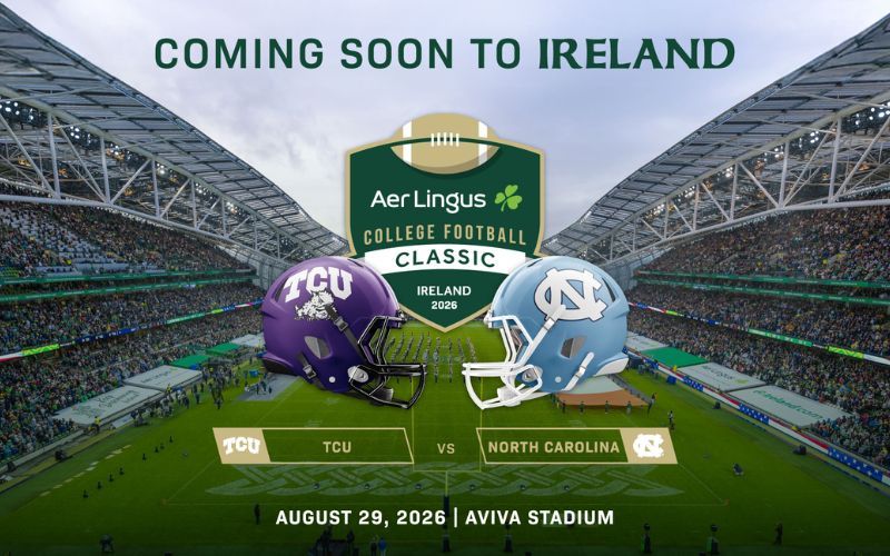 Dublin is gearing up for the 2026 College Football Classic. Dublin is gearing up for the 2026 College Football Classic.