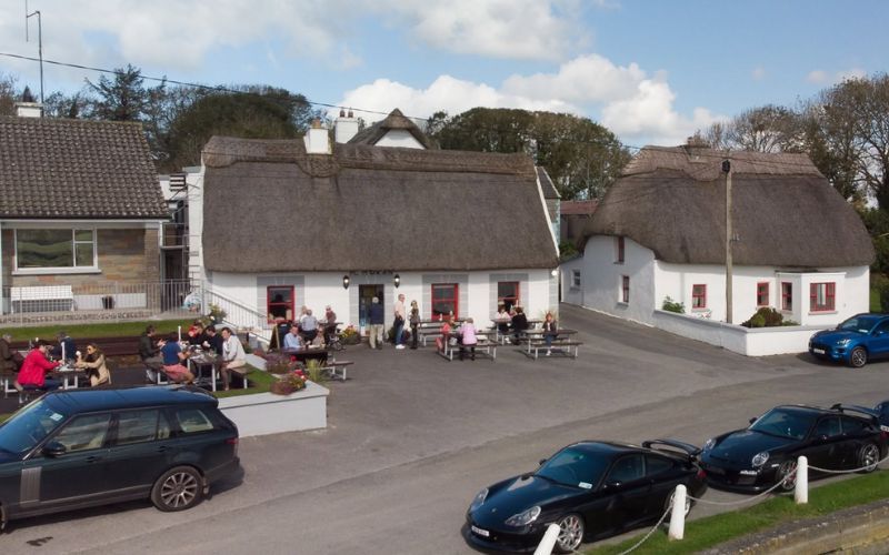 Moran's Oyster Cottage, in Kilcolgan.