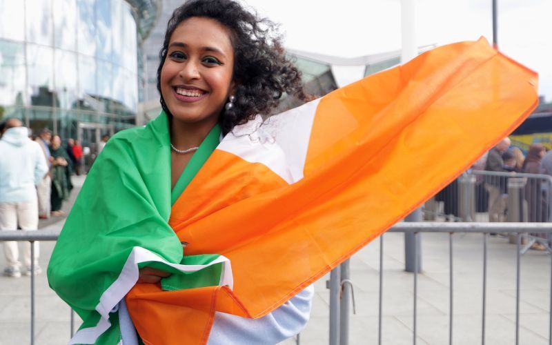 September 17, 2026: Rianka Gupte from India after receiving her Irish citizenship at the Convention Centre Dublin. (RollingNews.ie) September 17, 2026: Rianka Gupte from India after receiving her Irish citizenship at the Convention Centre Dublin. (RollingNews.ie)