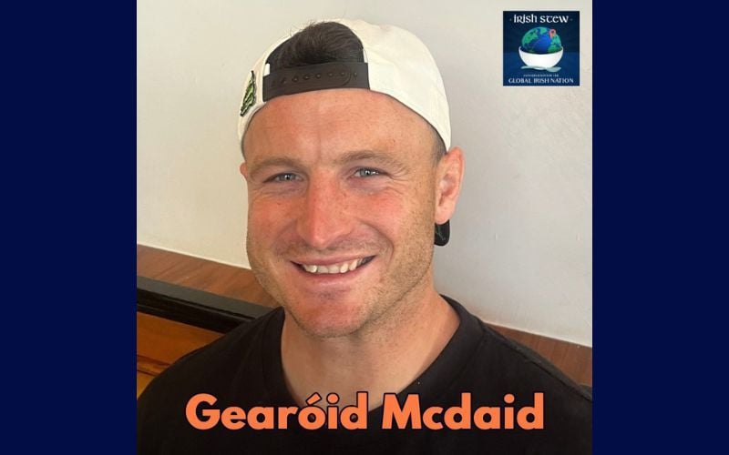 Gearóid Mcdaid speaks to the Irish Stew podcast. Gearóid Mcdaid speaks to the Irish Stew podcast.