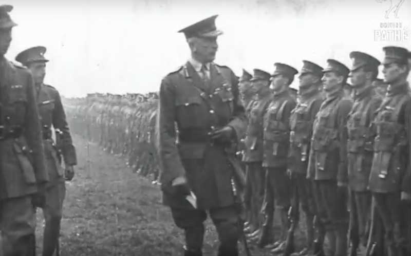 Field Marshal Sir Henry Wilson. Credit: Pathé/YouTube