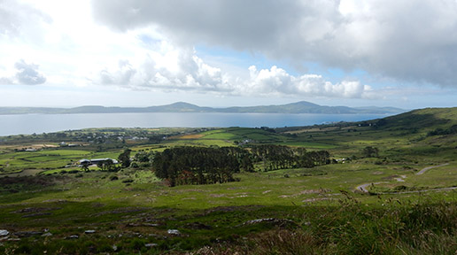 View of Mizen Head Peninsula from Sheep’s Head Peninsula.