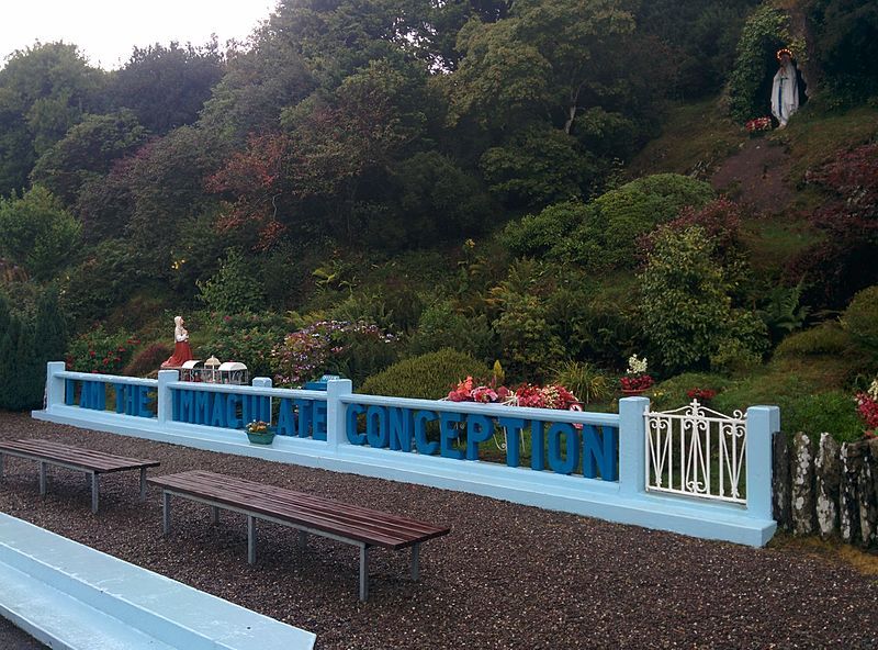 Shrine to Virgin Mary near Ballinspittle, County Cork, Ireland