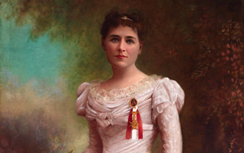 Portrait of Varina Anne "Winnie" Davis, by John P. Walker. Image: Public Domain/WikiCommons.