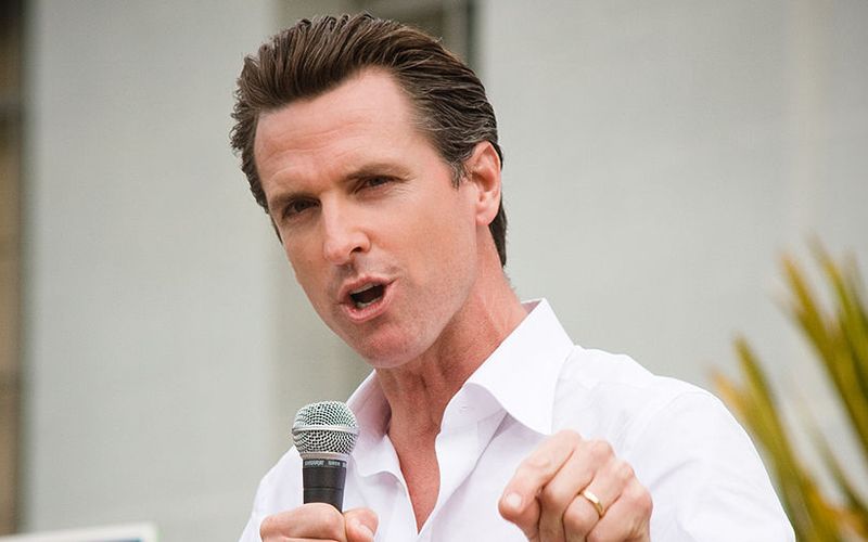 Newsom in 2012. Photo: Gary Nguyen/Wiki Commons
