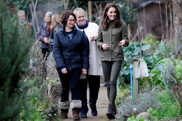 Kate Middleton dons Dubarry (Getty)
