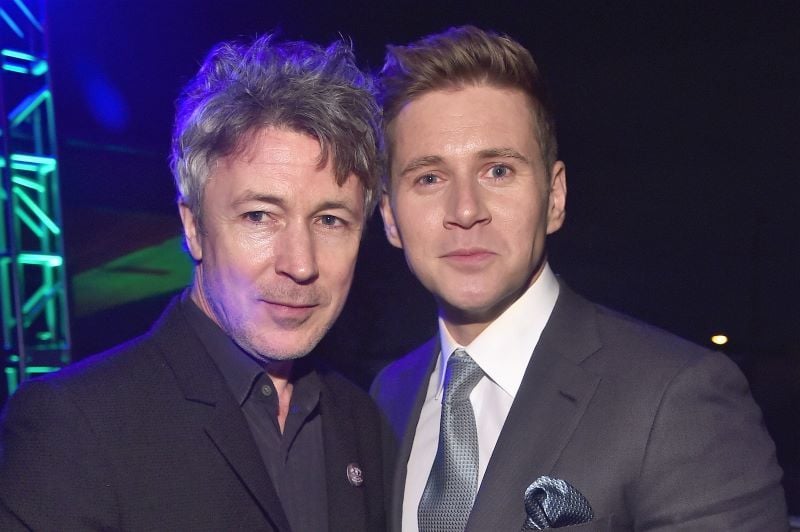 Aidan Gillen and Allen Leech (Getty Images)
