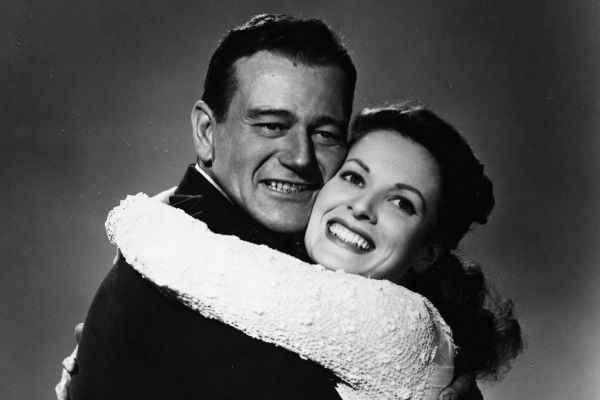John Wayne and Maureen O'Hara (Getty)