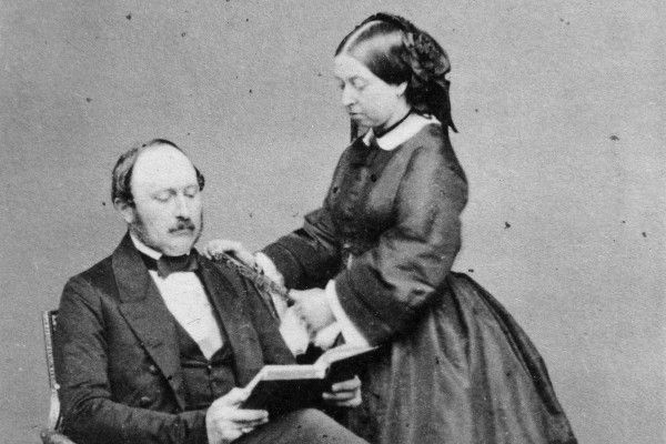 Queen Victoria and Prince Albert in 1860 (Getty)