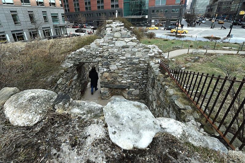 The Irish Famine Memorial in NYC (Getty Images)