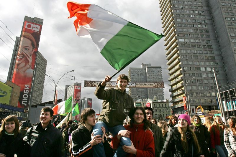 St. Patrick's Day in Moscow (Getty Images)