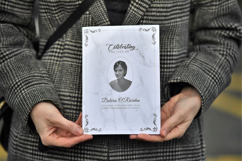 Dolores O'Riordan's funeral was held on January 23, 2018 (Getty Images)
