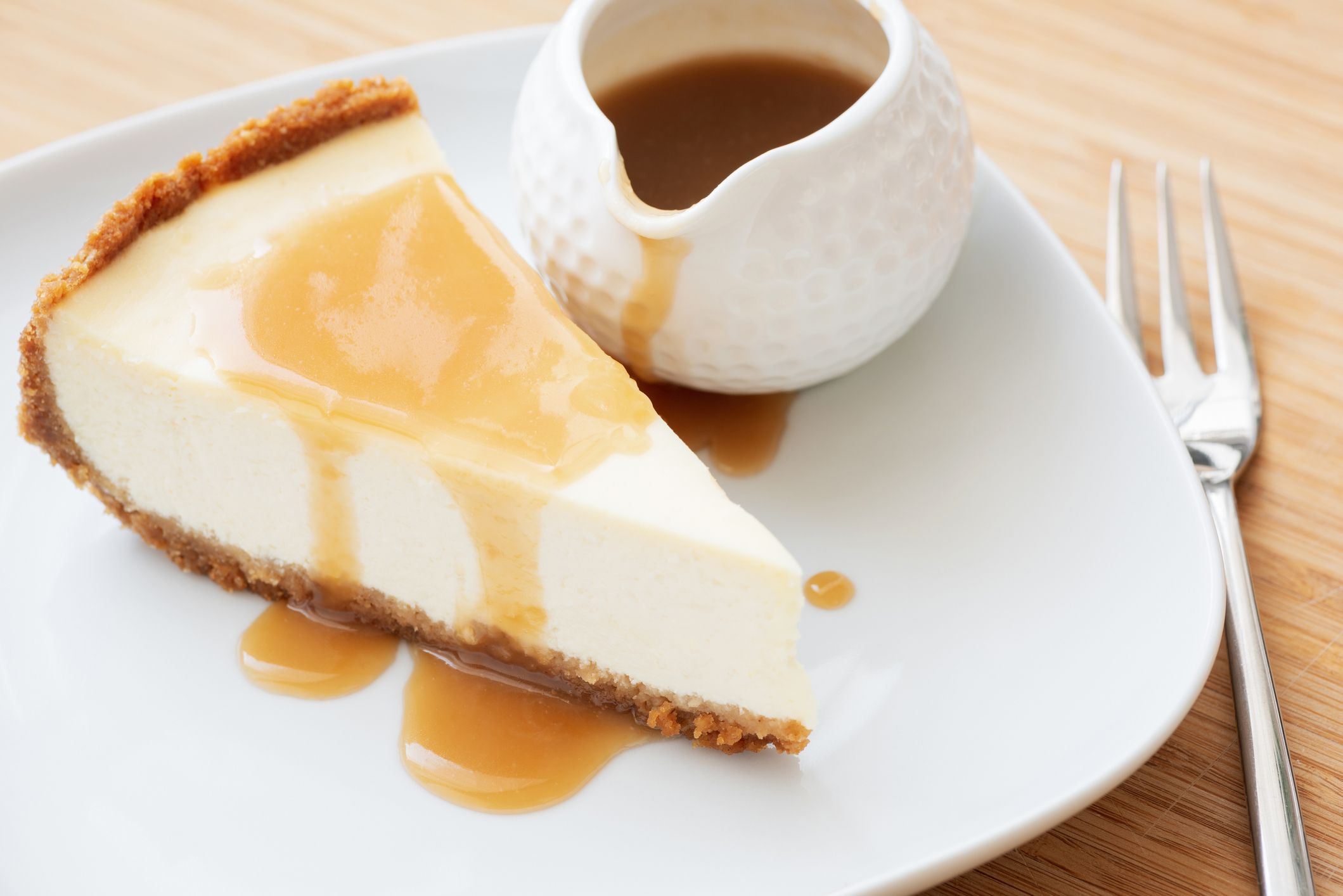 Caramel Cheesecake. Photo: Getty Images