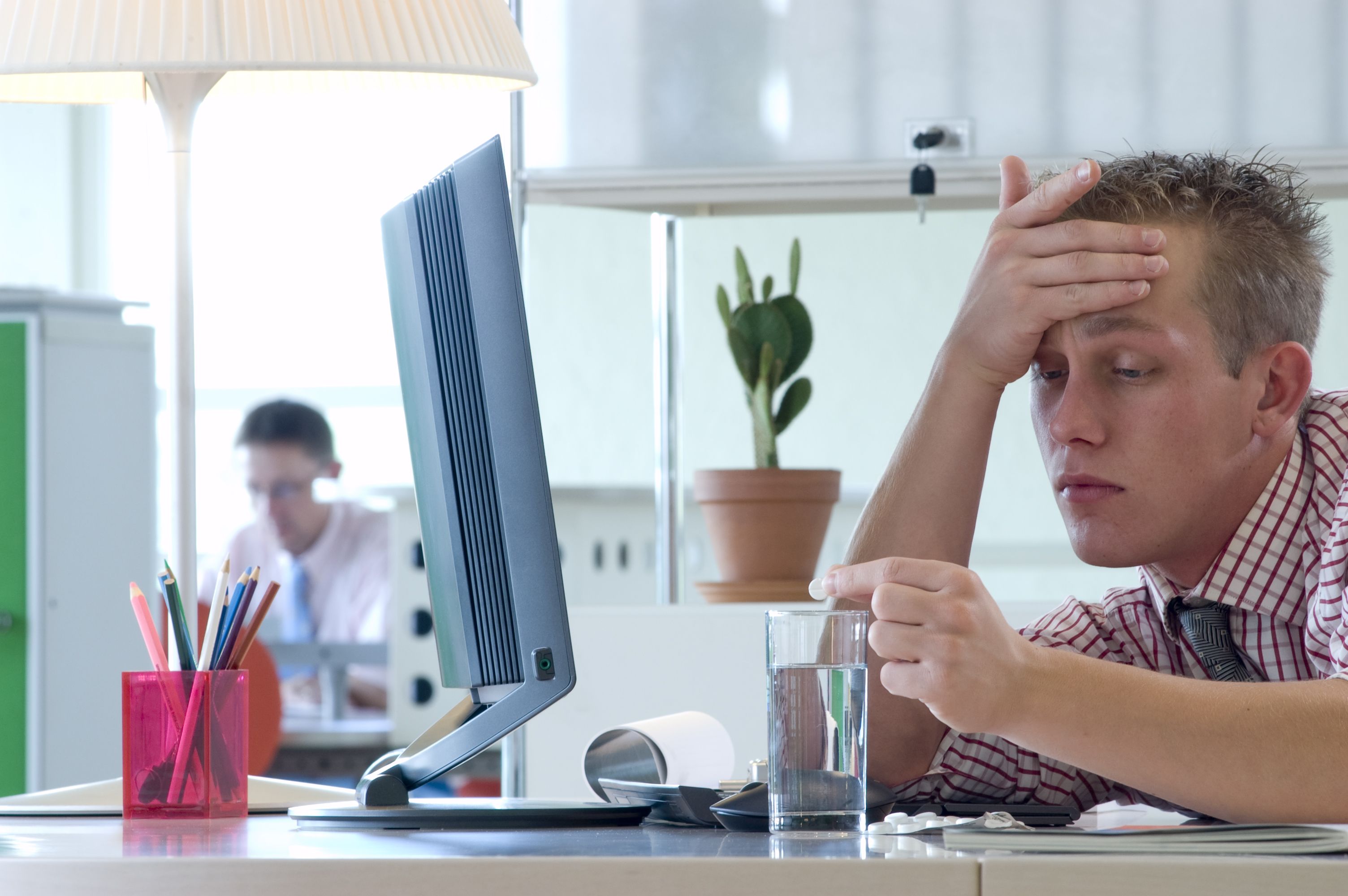 The researchers also speculated that hangovers in the workplace could be one contributing factor to human error. Photo: Getty Images