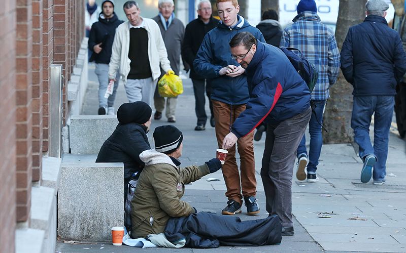 Over 10,000 people in Ireland are now homeless.